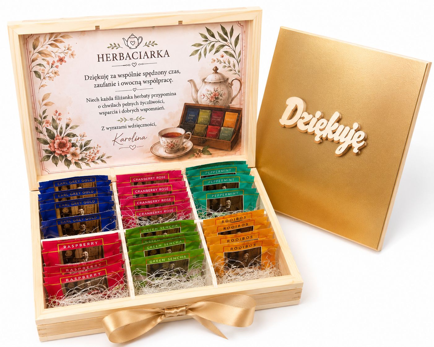 Personalizowana Herbaciarka z 30 Herbatami Williams 🌿🍵